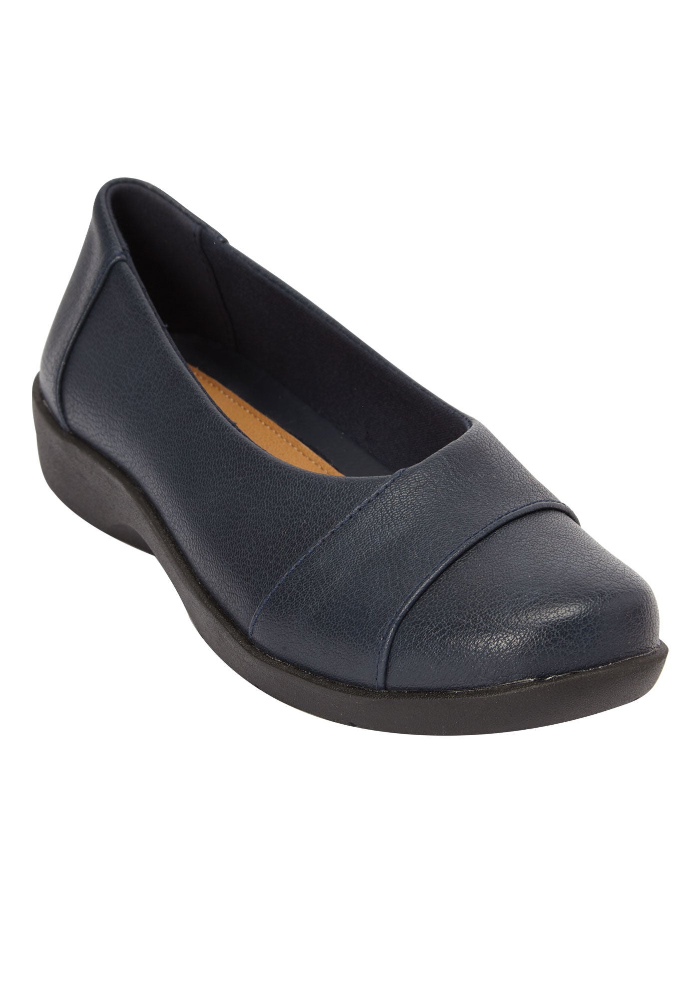 Womens flat shop shoes wide width