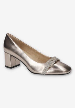 Marigold Square Toe Pump