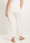 Cropped Wide-Leg Lino Soleil Pant, , on-hover image number null