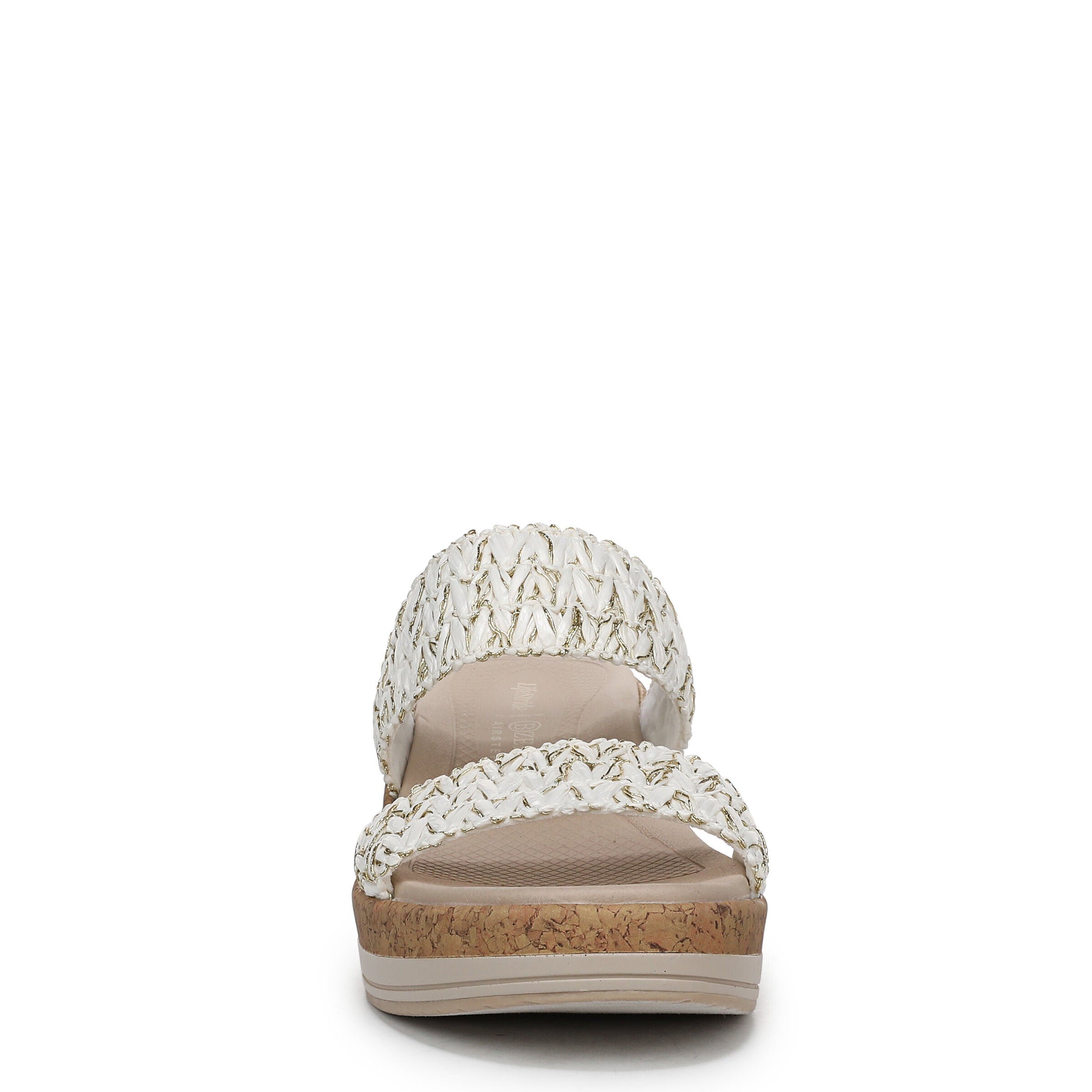 Resort Wedge Sandal, WHITE GOLD, alternate image number 4