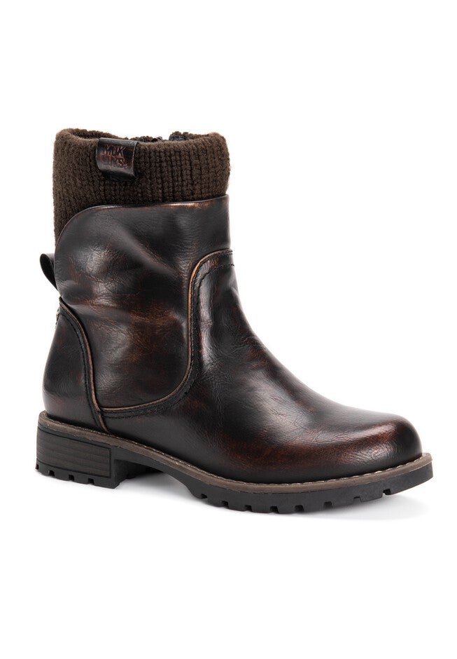 Bobbi Bootie by Muk Luks®, COPPER BROWN, hi-res image number null