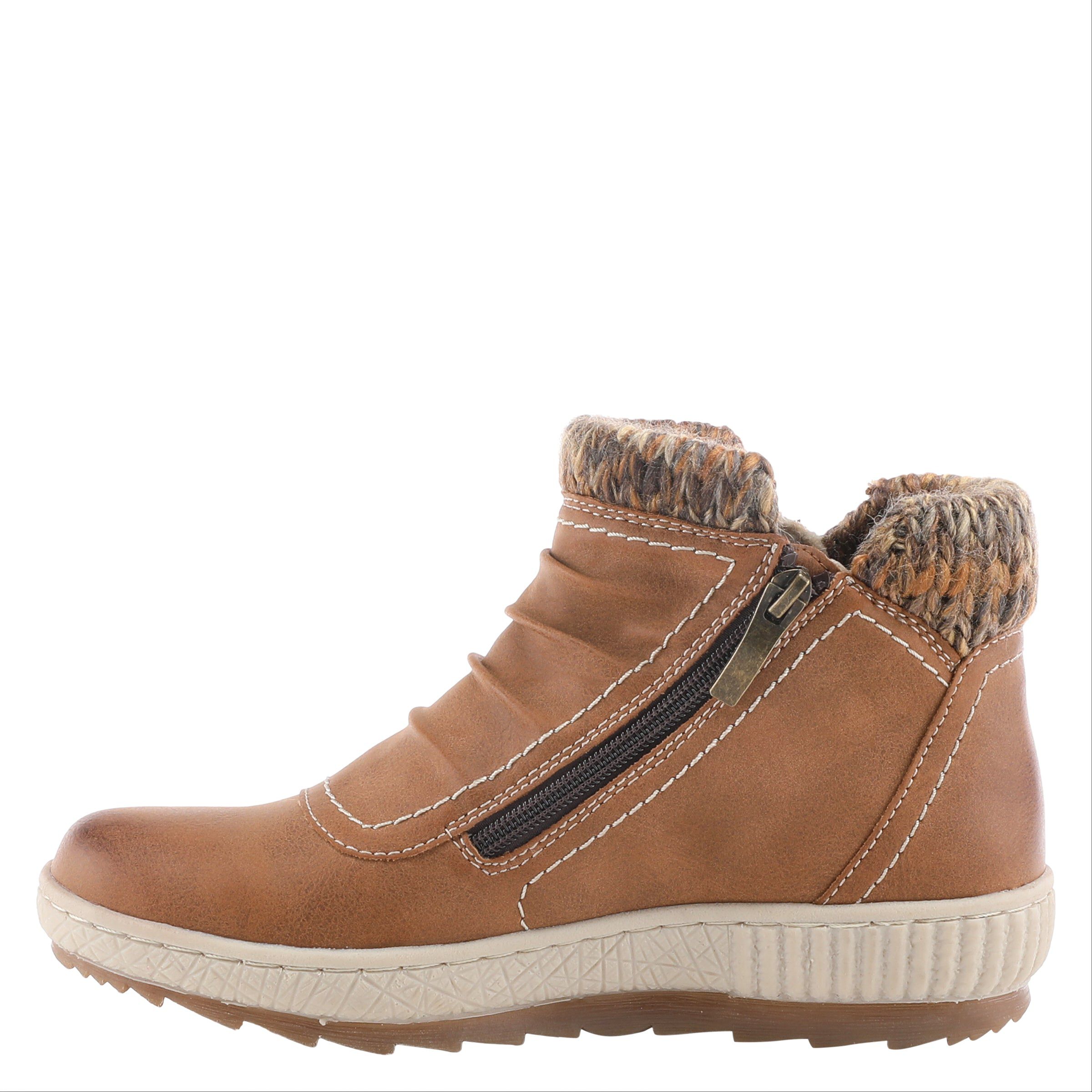Cleora Booties, MEDIUM BROWN, alternate image number 2