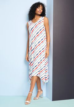 Sleeveless Swing Dress