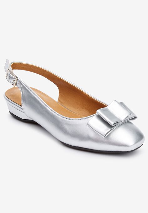 The Nikki Sling By Comfortview Plus Size Dress Shoes Roaman S