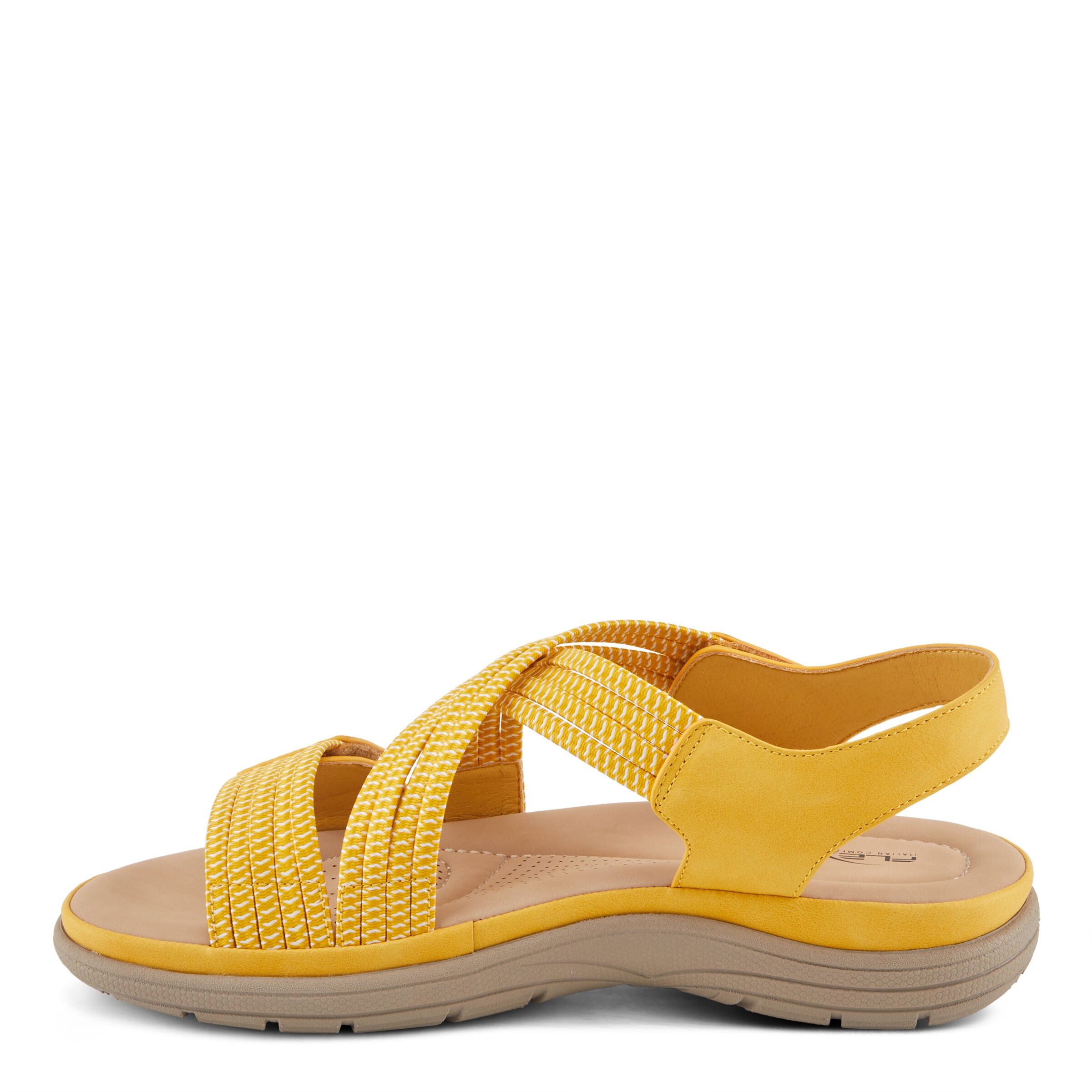 Crossbeam Sandal, YELLOW, alternate image number 2