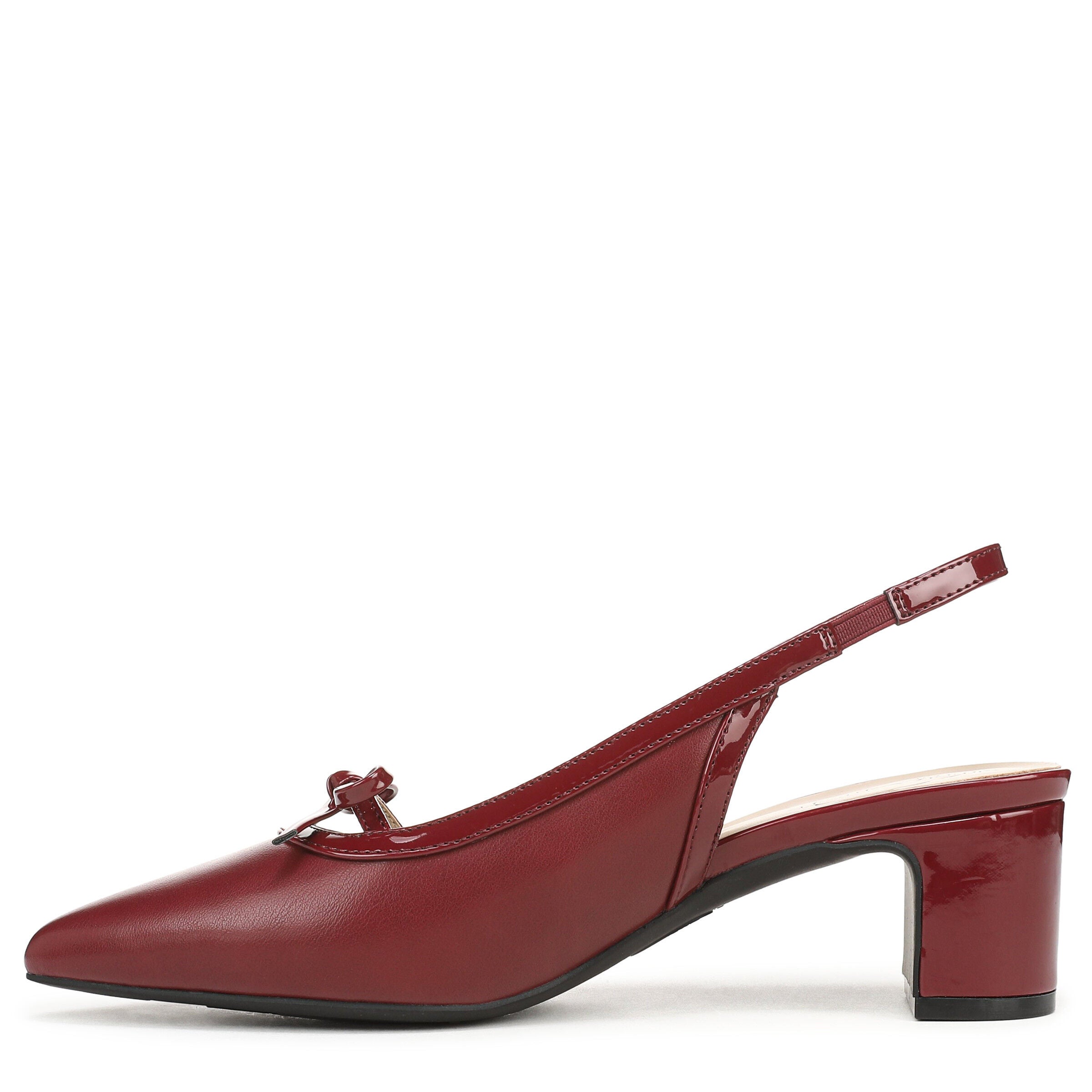 Maisy Slingback Pump, RED, alternate image number 5