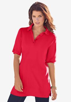 Oversized Polo Tunic