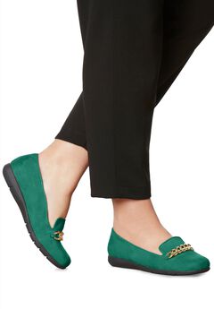 Olive Green Flat Shoes for Women
