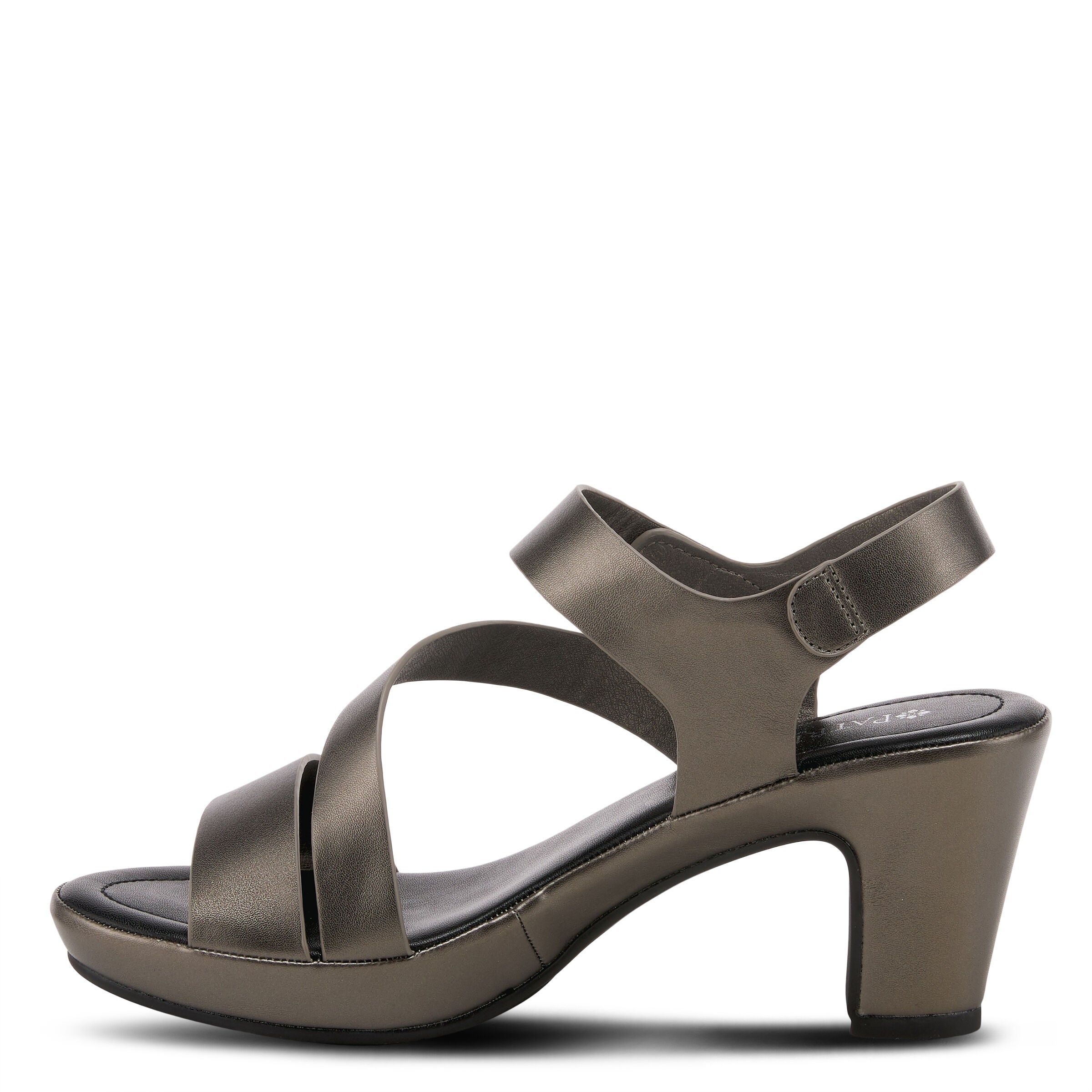 Asymadade Sandal, PEWTER, alternate image number 2