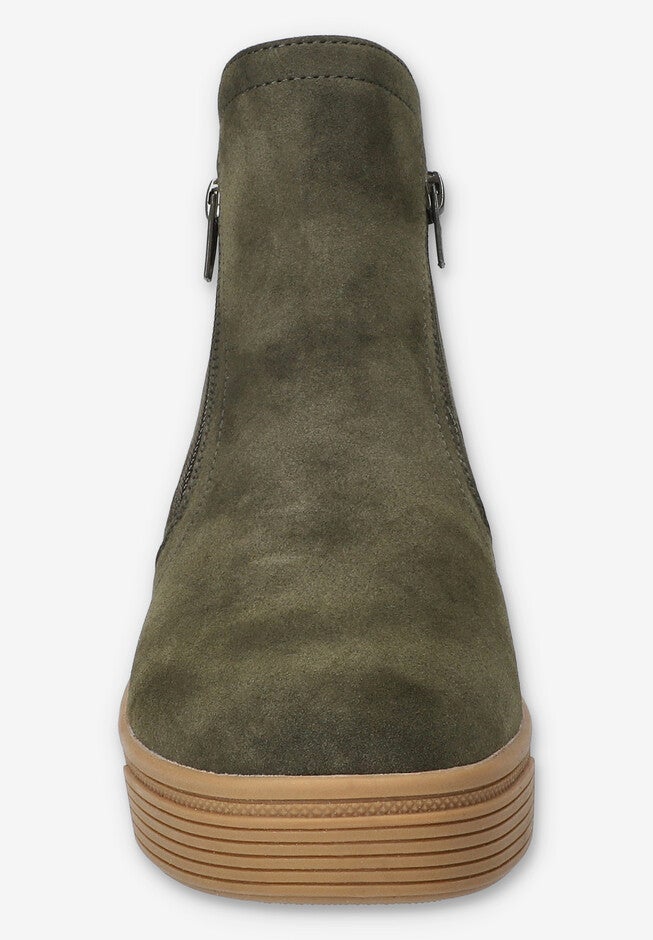 Oaklee Ankle Boot, OLIVE, alternate image number 3