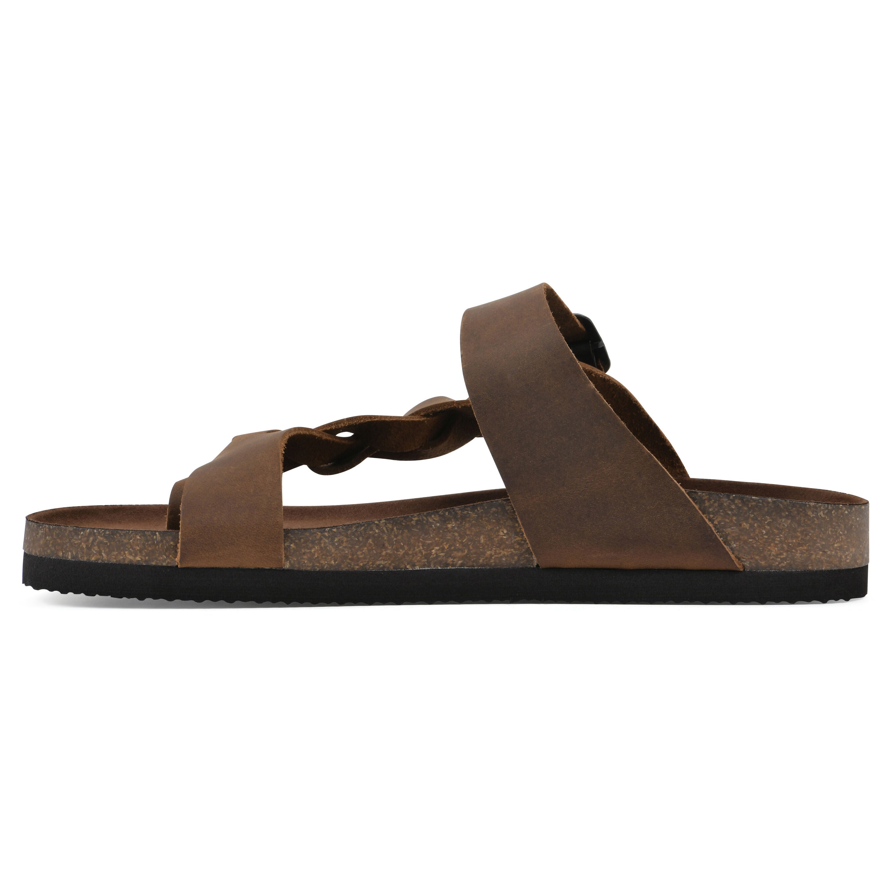 Crawford Footbed Sandal, WHISKEY LEATHER, alternate image number 3