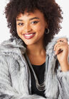 Short Faux-Fur Coat, , alternate image number null