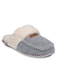 Cozee Fleece Mocassin Scuff Slipper
