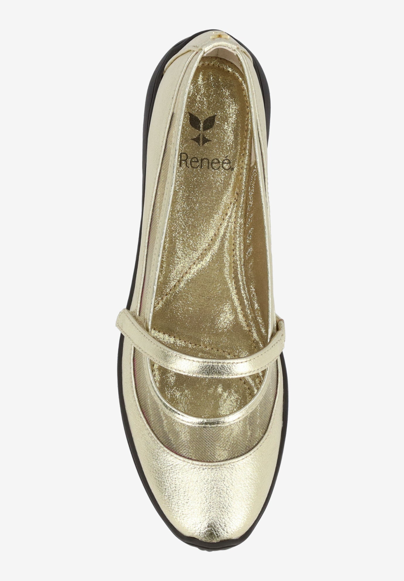 Belenya Mary Jane Flat, GOLD, alternate image number 1