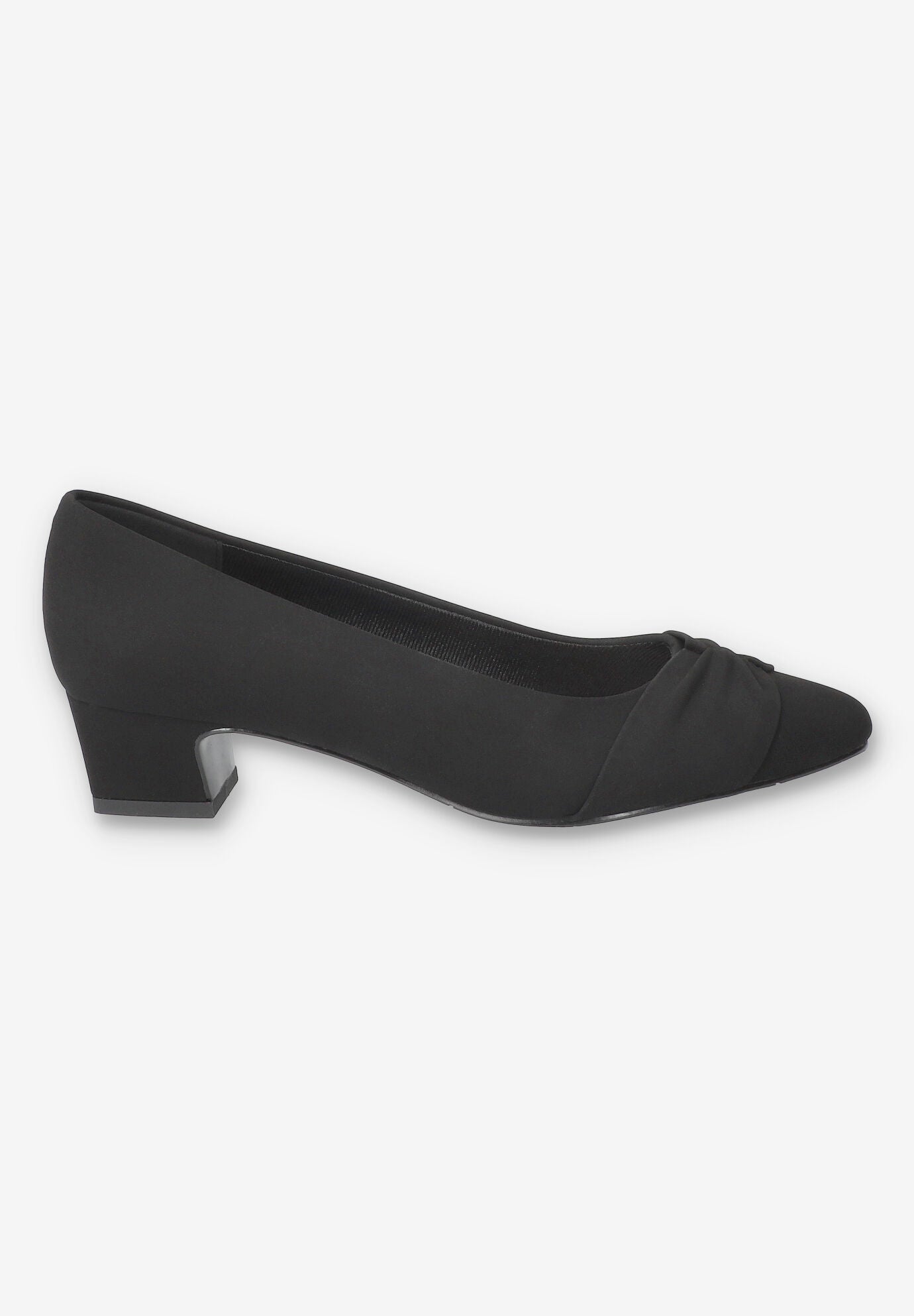 Lyanna Block Heel Pump, BLACK LAMY, alternate image number 2
