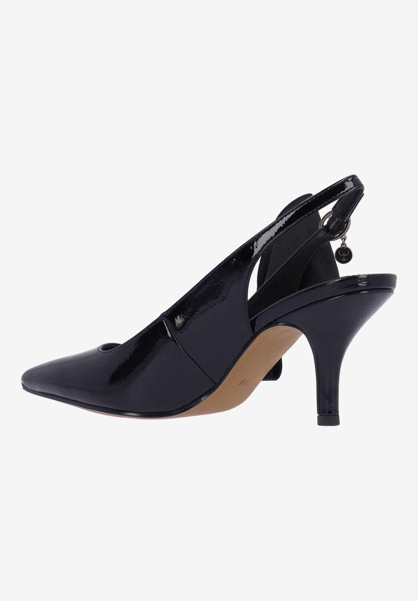 Rowin Slingback Pump, BLACK, on-hover image number 1