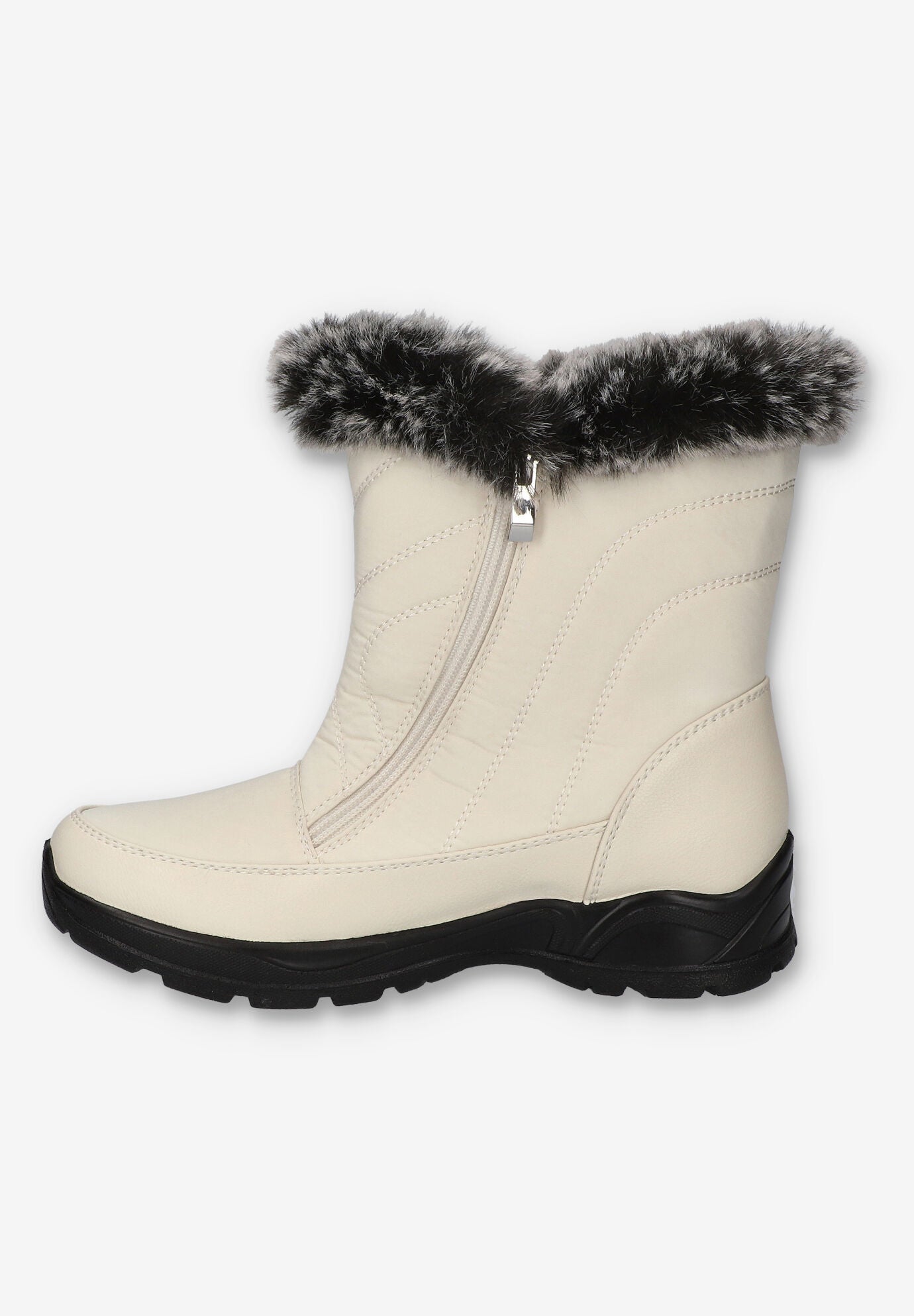 Portland Waterproof Boot, WINTER WHITE, alternate image number 4