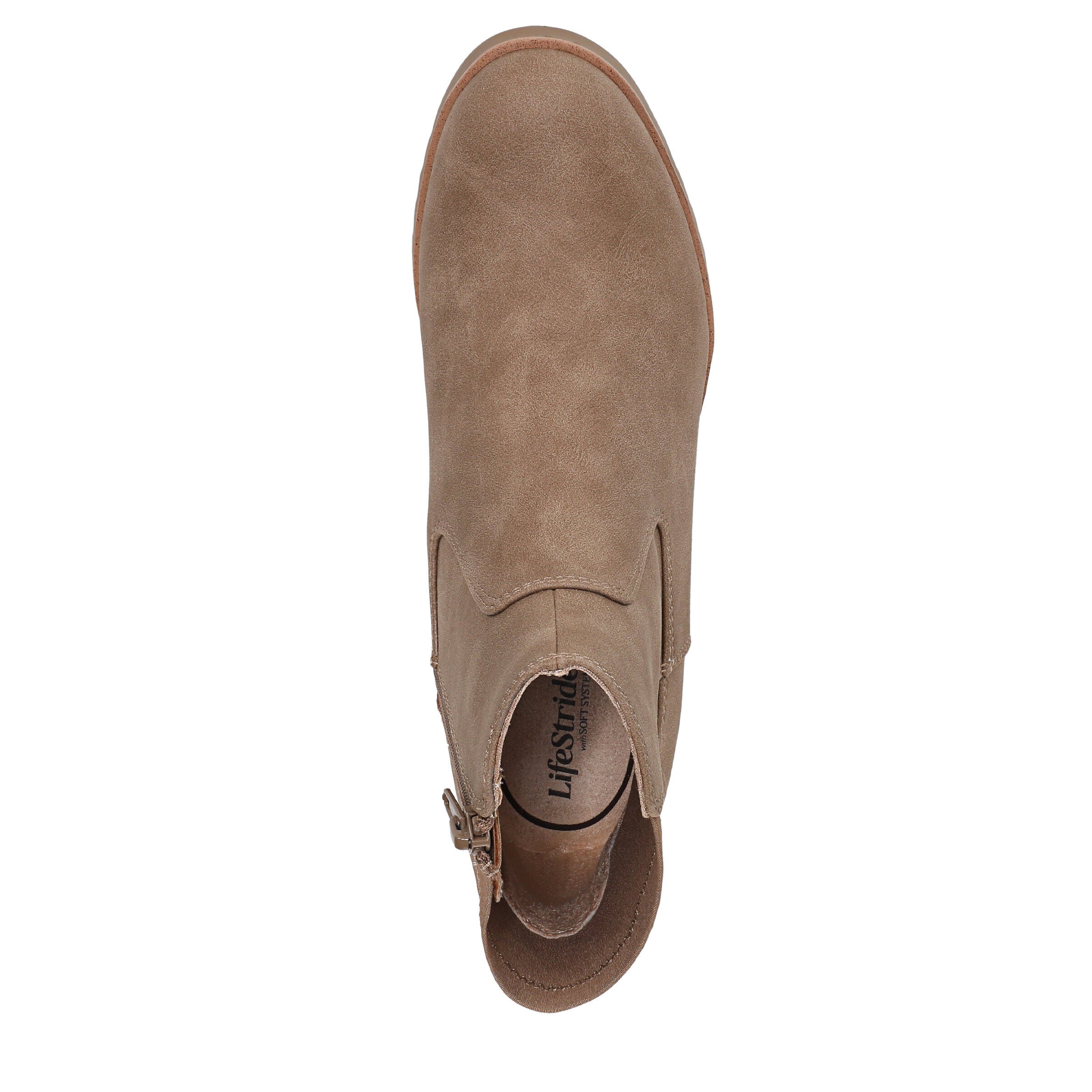 Zionne Ankle Bootie, MUSHROOM TAN, alternate image number 6