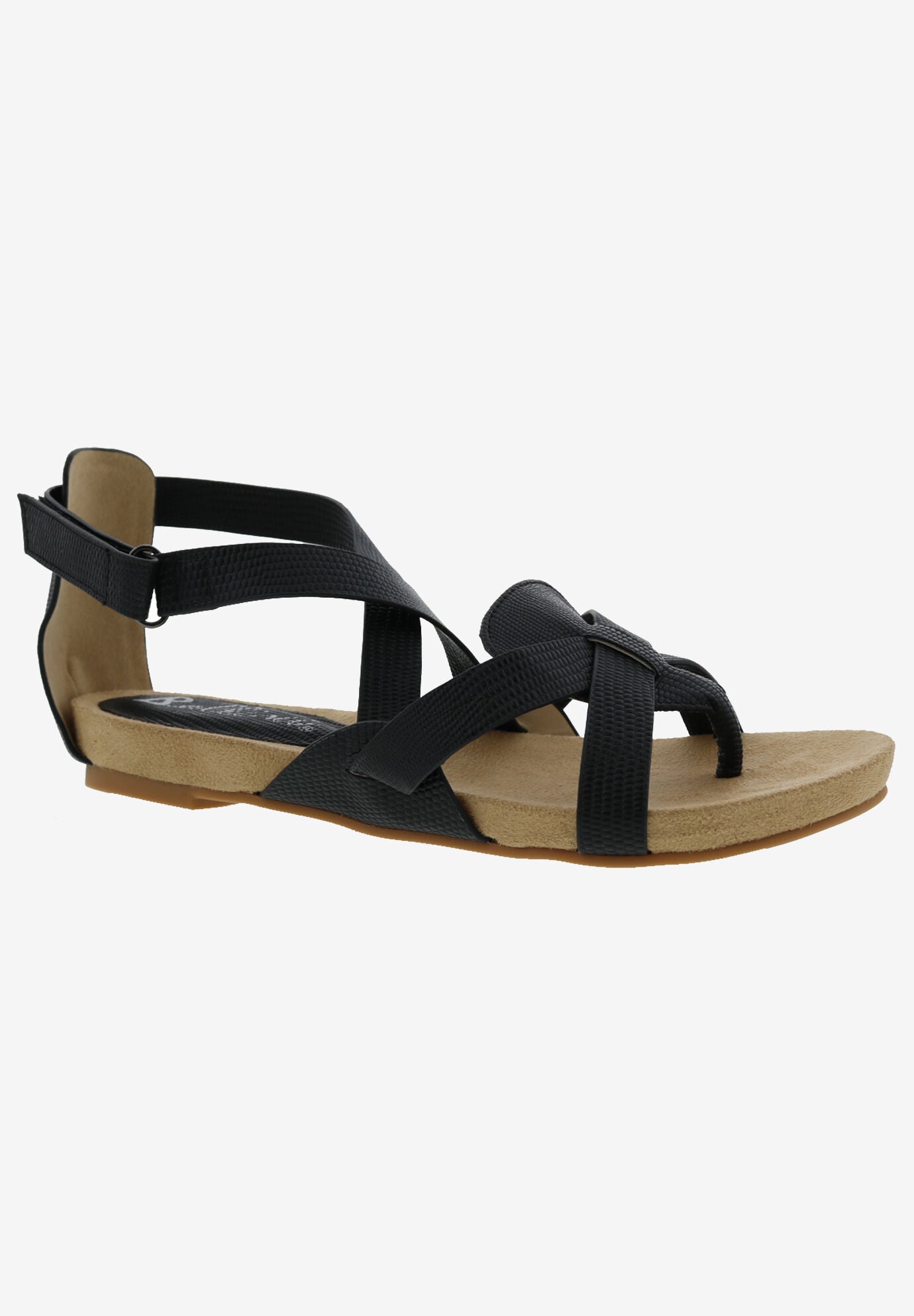 Nobu Sandal, BLACK PEBBLED, hi-res image number 0