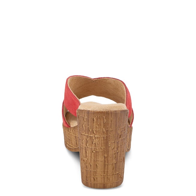 Blanchar Slide Sandal, RED SUEDE, on-hover image number 1