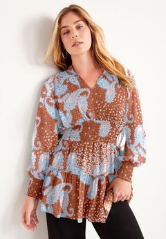 Plus Size Georgette Tunics