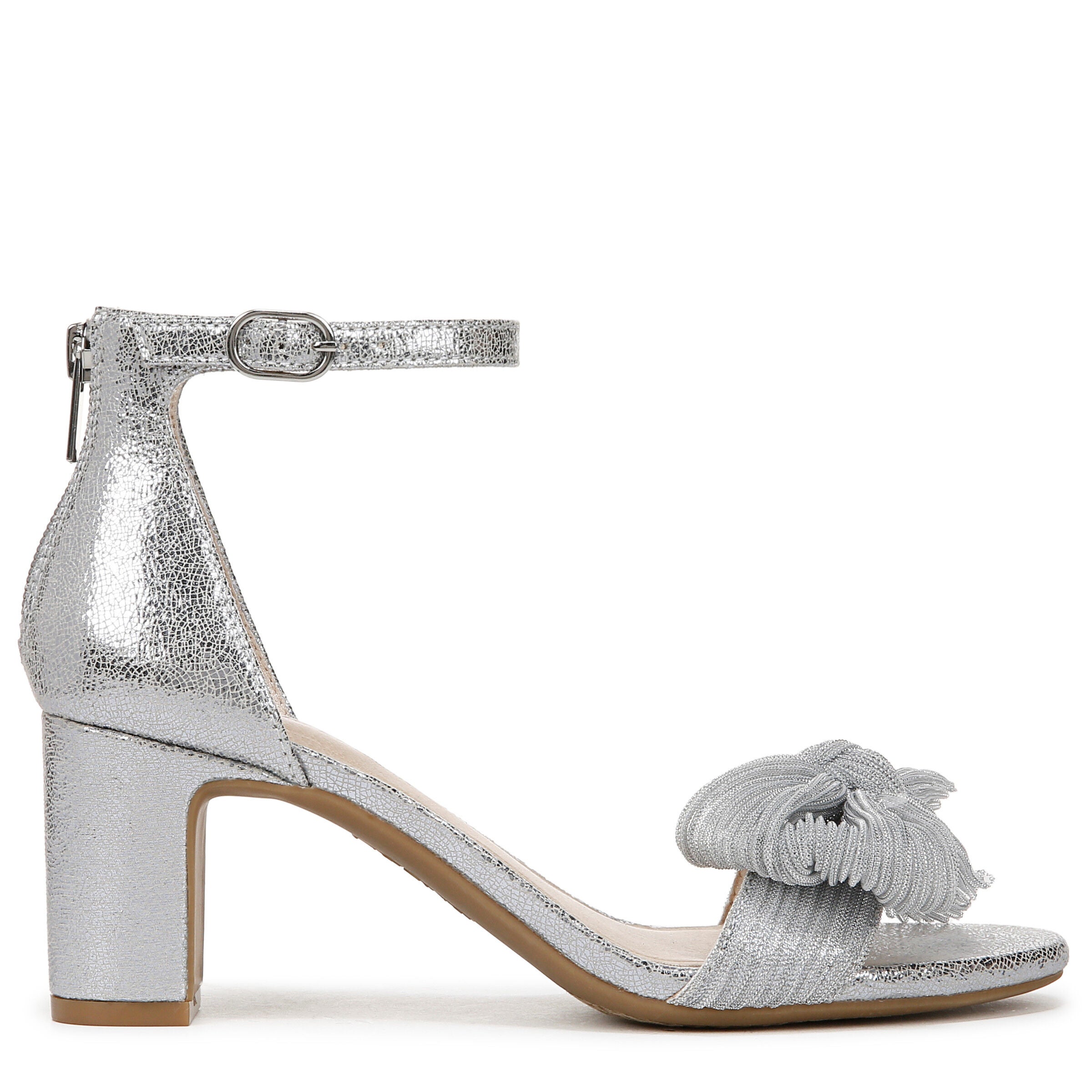 Florencebow Sandal, SILVER, alternate image number 3