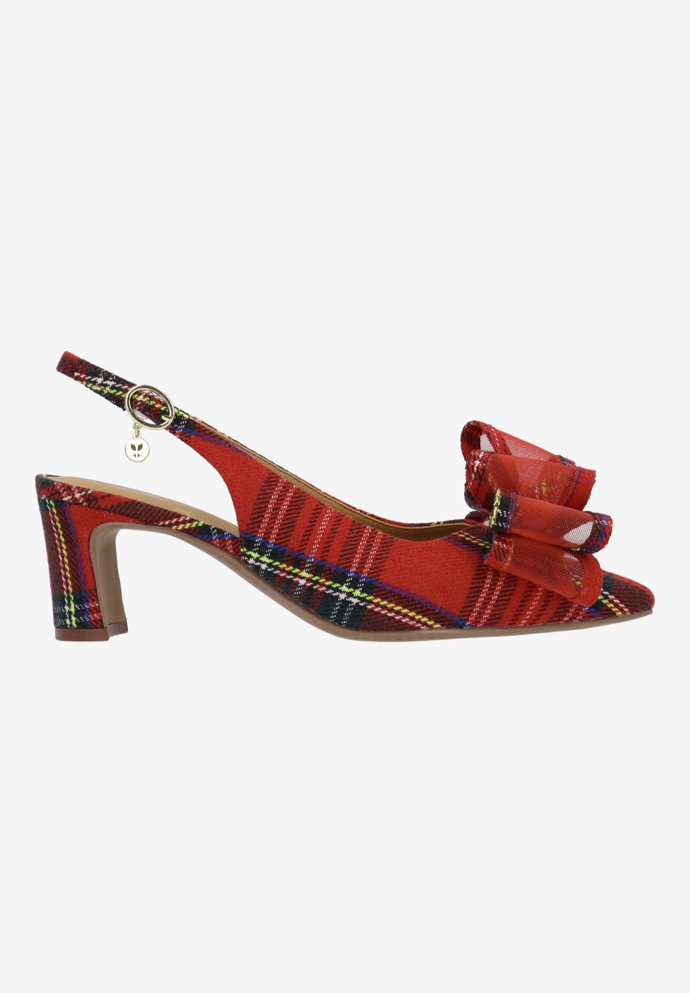 Kalindra Slingback Pump, RED, alternate image number 3
