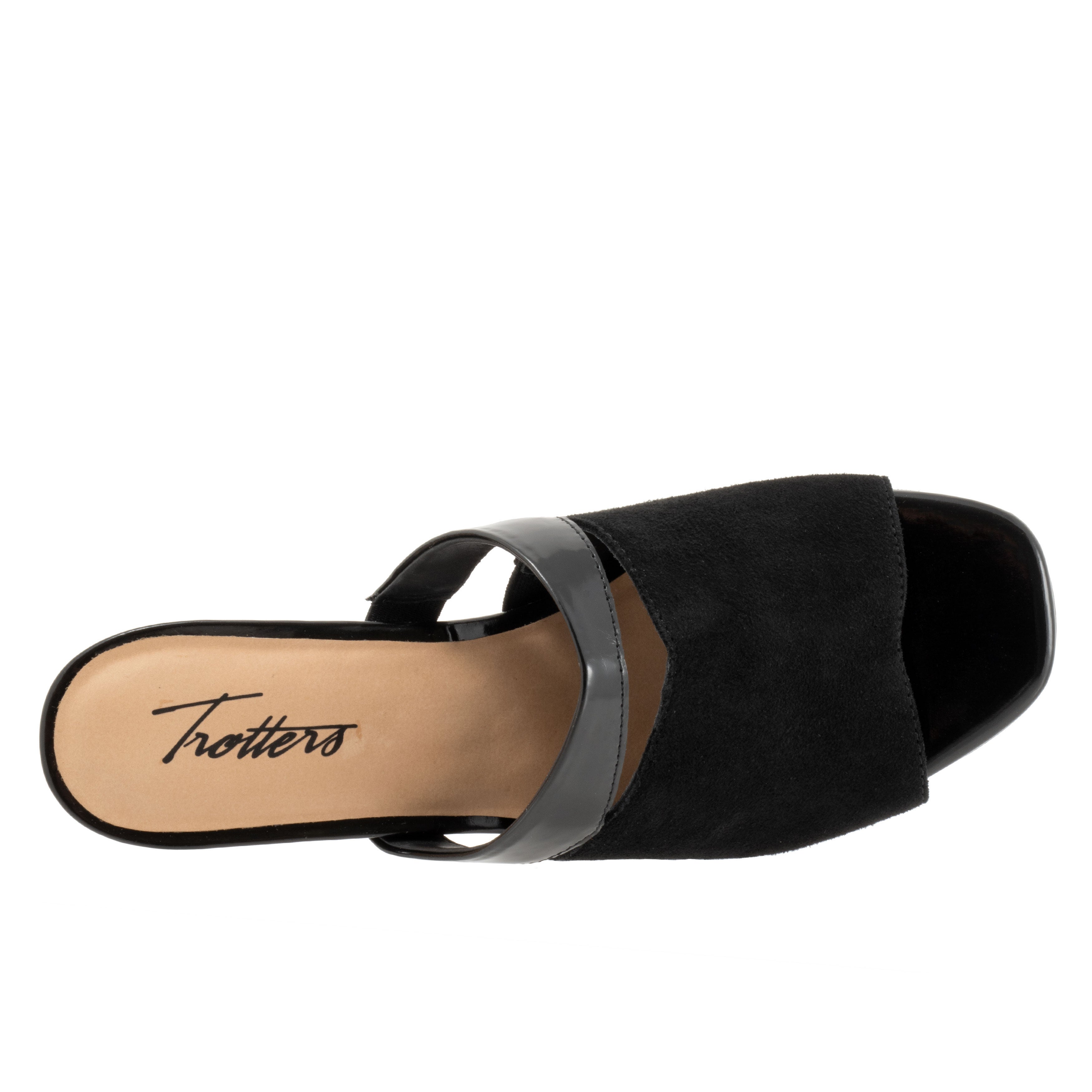 Ninette Sandal, BLACK SUEDE, alternate image number 3