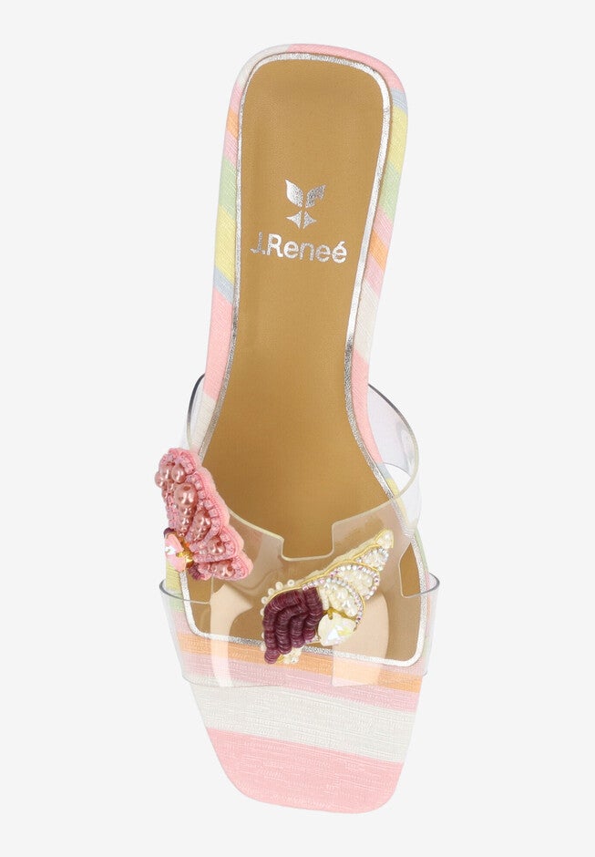Seeshell Slip-On Sandal, CLEAR PASTEL, alternate image number 2