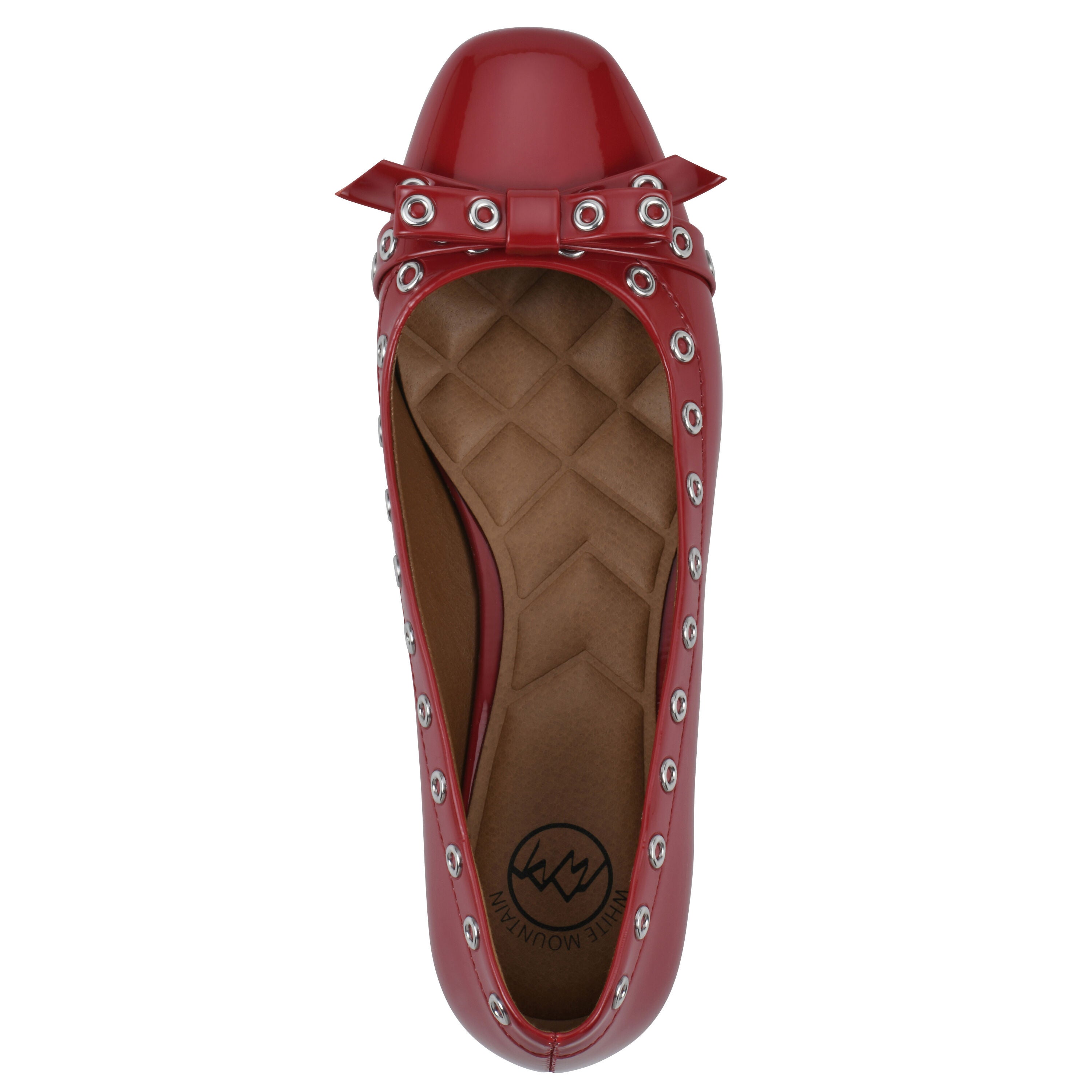 Bodhi Ballet Flat, CRUELLA RED PATENT, alternate image number 4