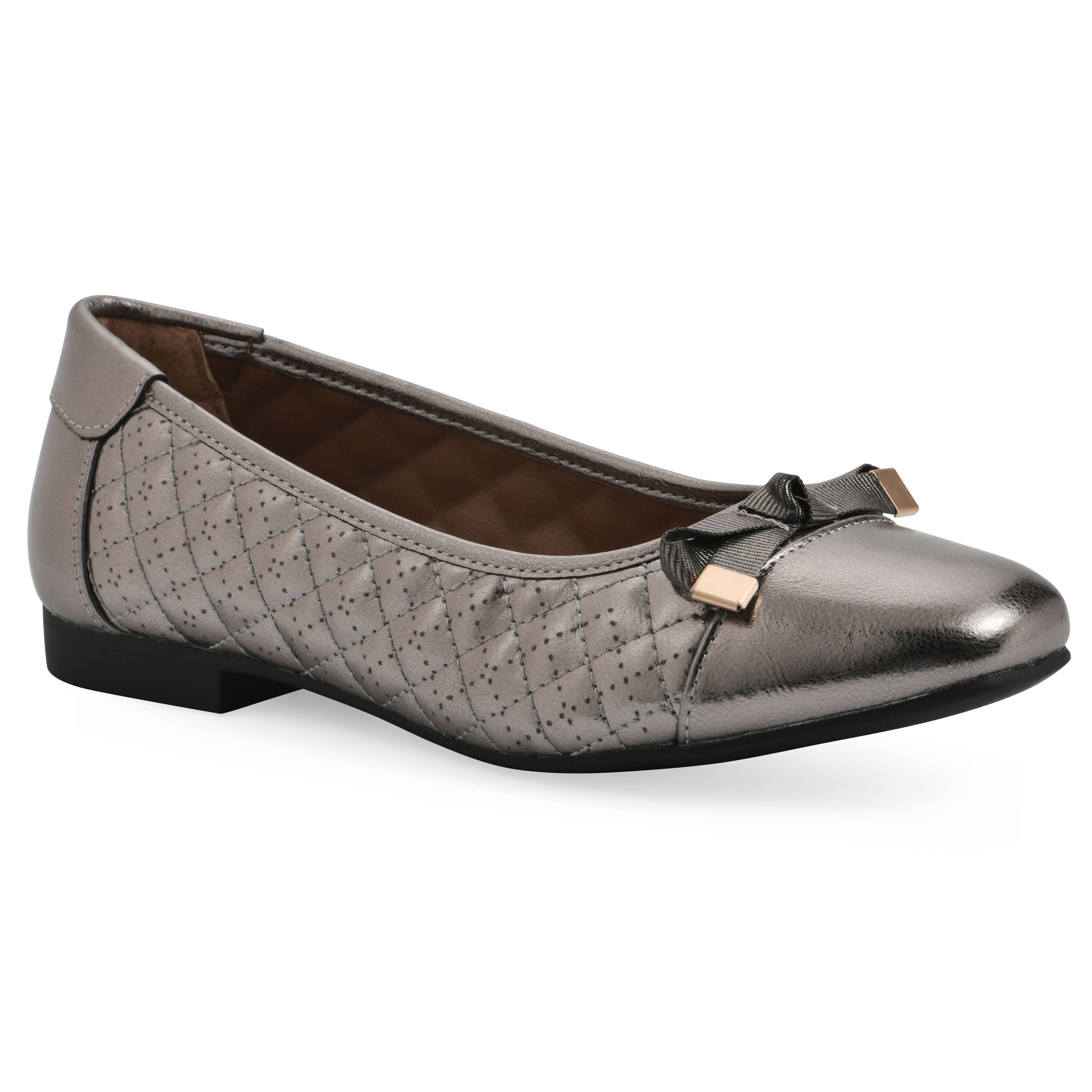 Bocah Ballet Flat, PEWTER METALLIC, hi-res image number 0