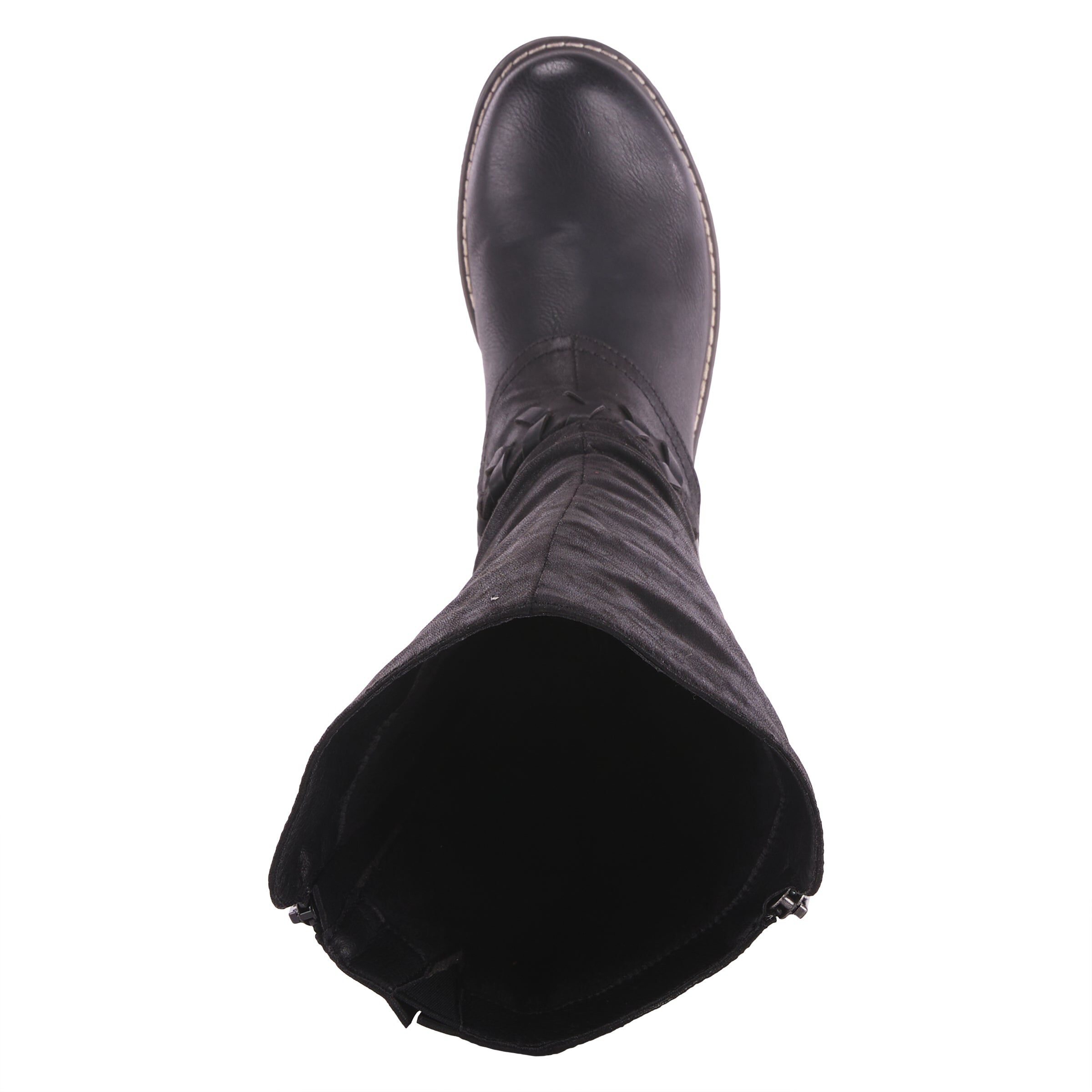 Kabuta Tall Boots, BLACK, alternate image number 3