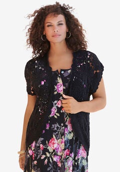 Crochet Cardigan Sweater