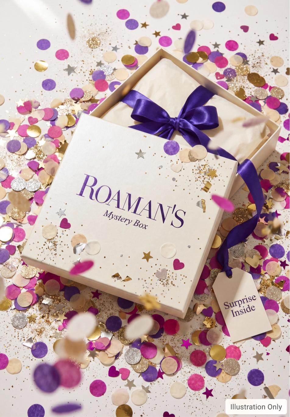 Roaman's Tops Mystery Box, , hi-res image number 0