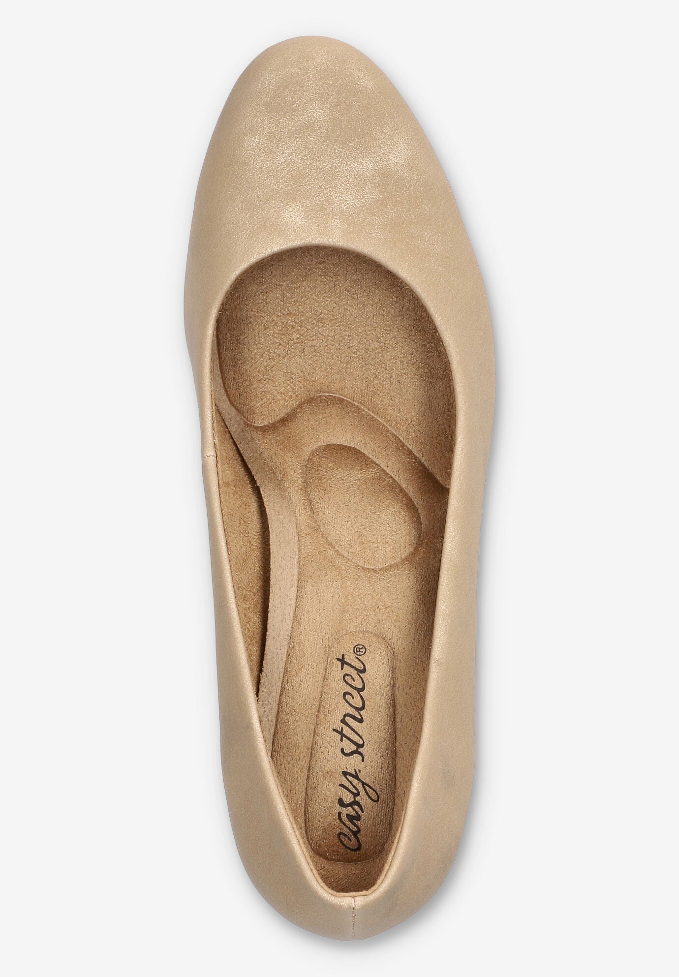Equinox Platform Pump, GOLD METALLIC WASH, alternate image number 6