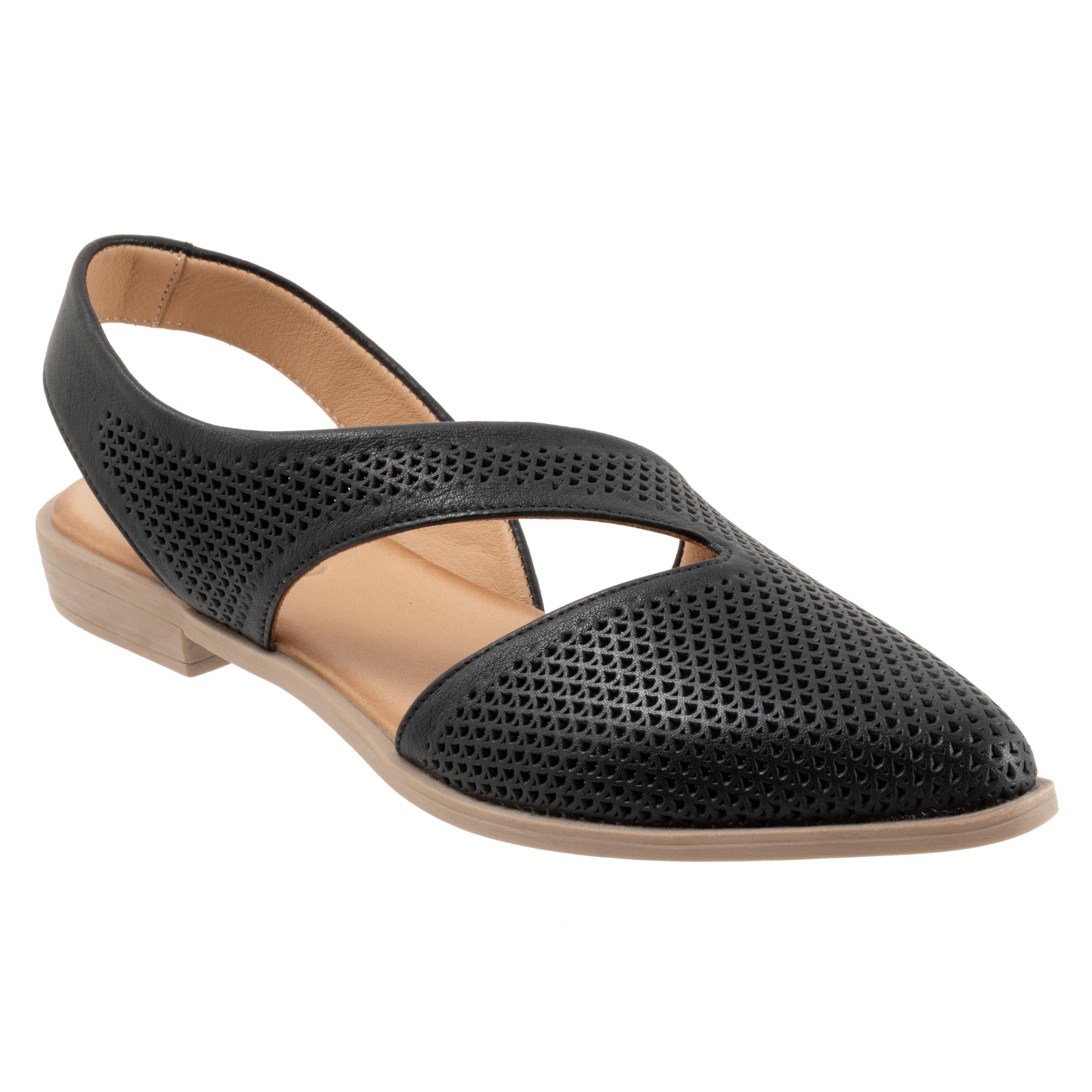 Bianca Perf Sandal, BLACK, hi-res image number 0