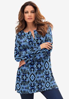 Thermal Henley Tunic