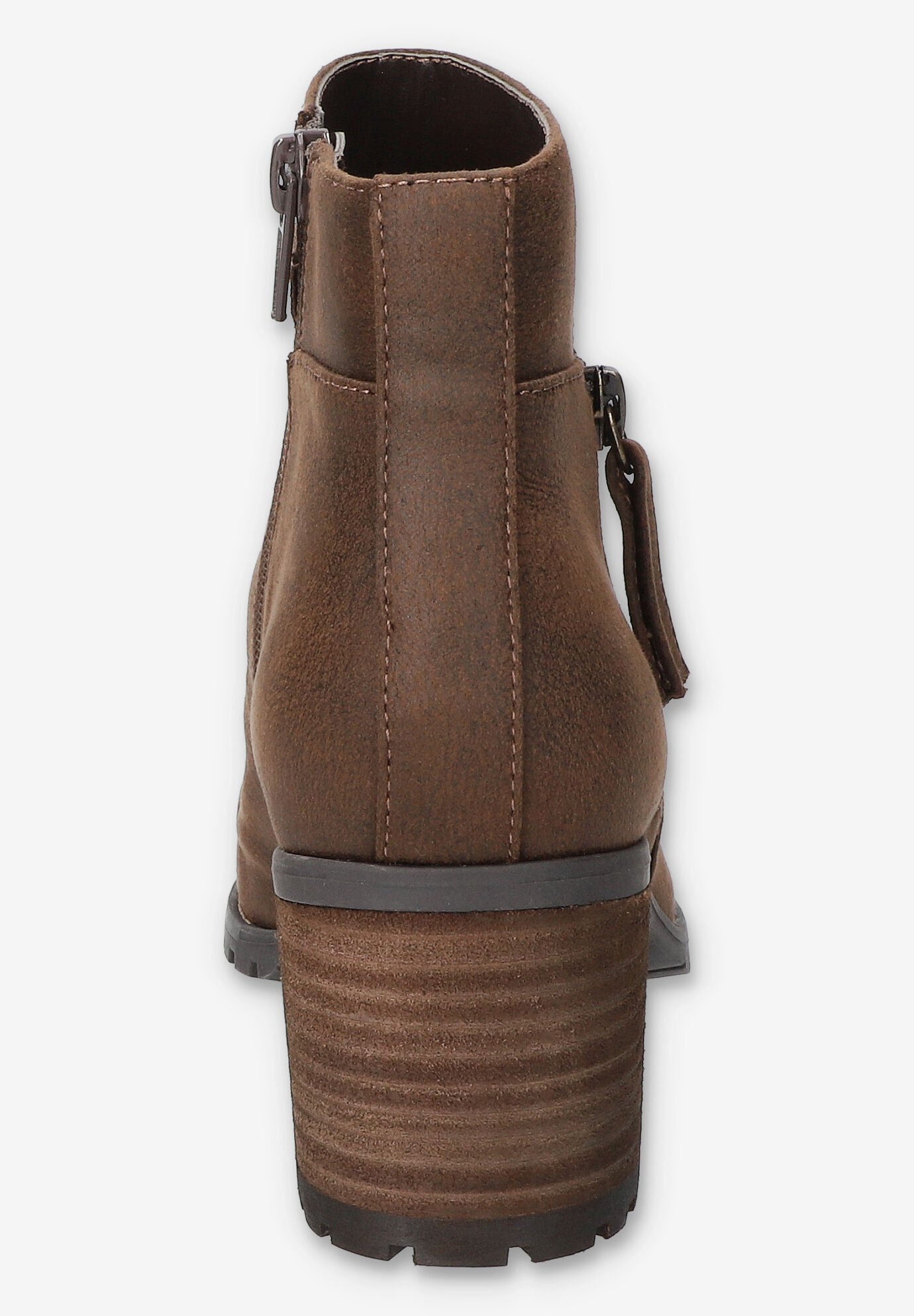 Janita Block Heel Ankle Boot, BROWN, on-hover image number 1