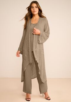 Beaded Pant Set