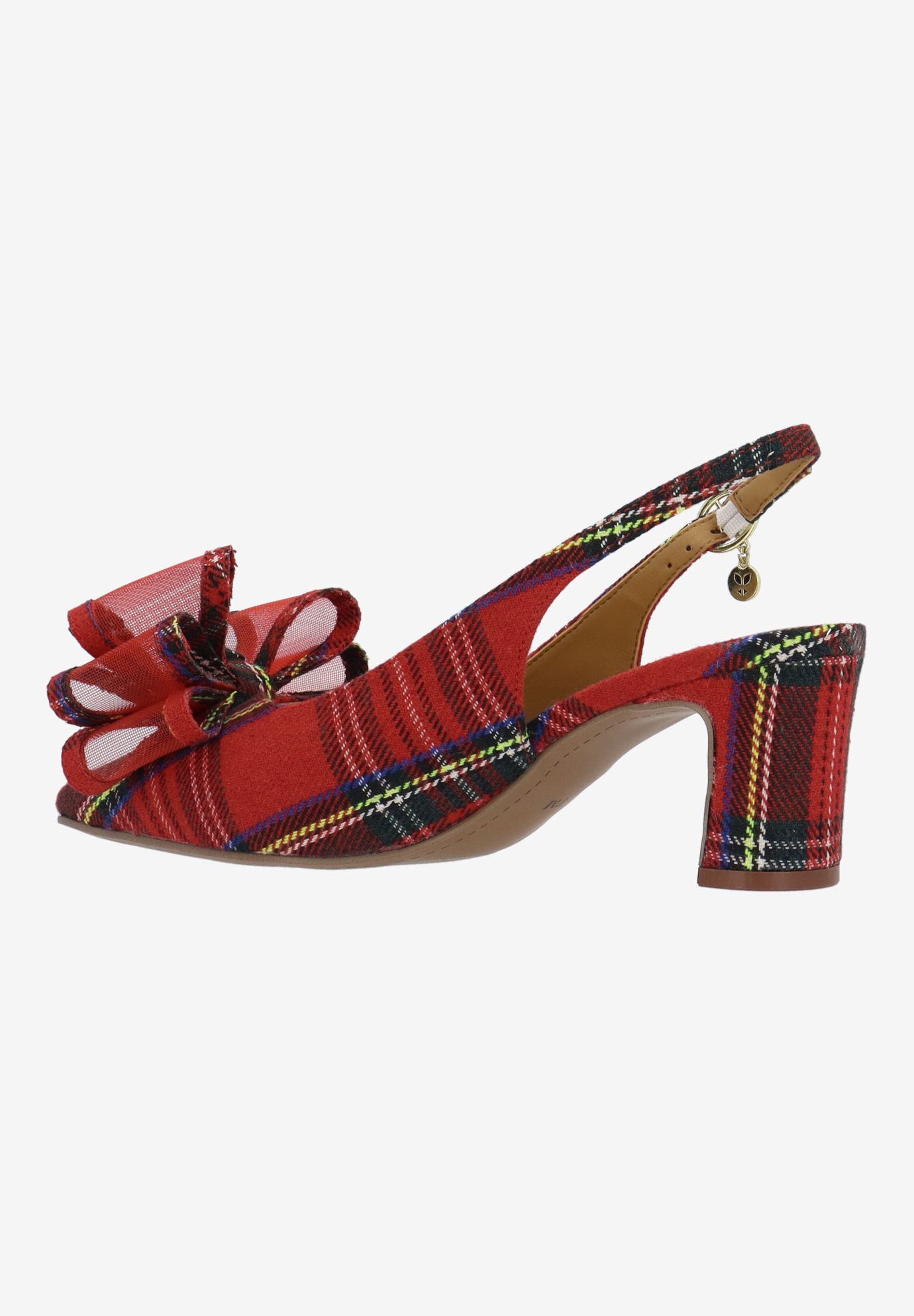 Kalindra Slingback Pump, RED, alternate image number 5