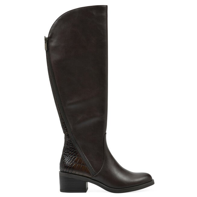 Cushaw Wide Calf Tall Shaft Boot, BROWN, alternate image number 2