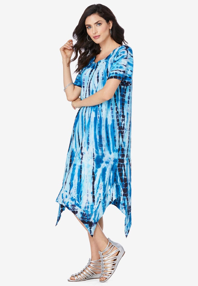 Stud-Embellished Shirtdress, , alternate image number 2