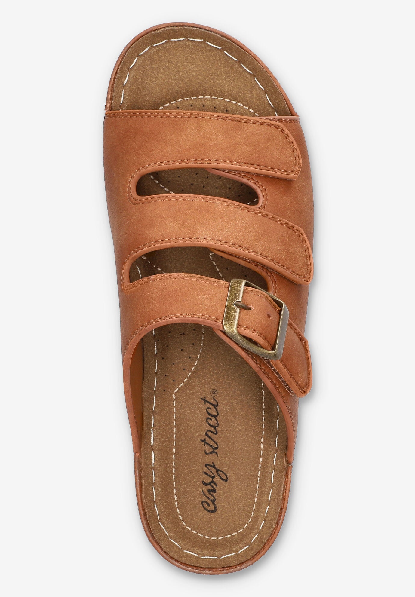 Pinterry Comfort Slide Sandal, TAN, alternate image number 6