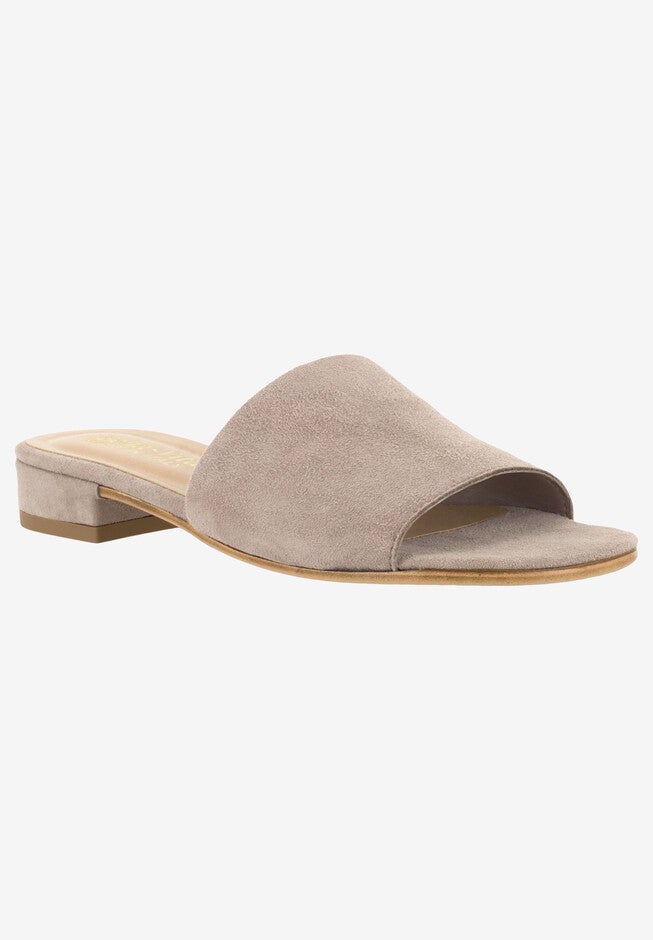 Tes-Italy Slide, TAUPE SUEDE, hi-res image number 0