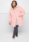 Zip-Up Faux Fur Jacket, , alternate image number null