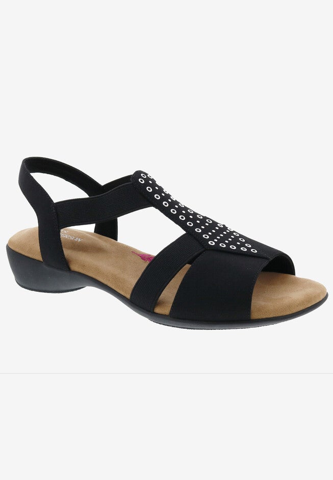 Miriam Sandal, BLACK ELASTIC, hi-res image number 0