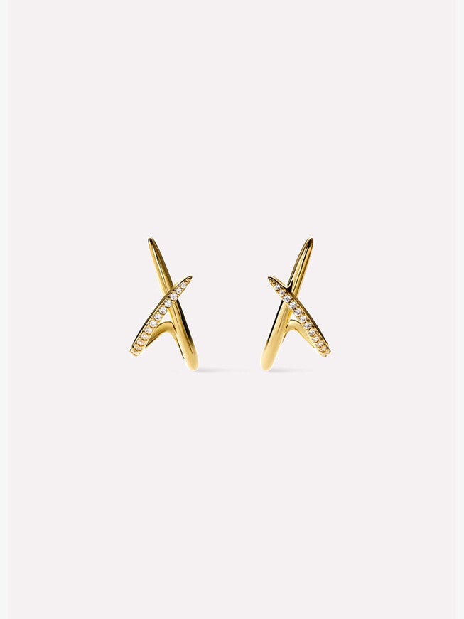 Sloane Stud Earrings, PAVE, hi-res image number 0