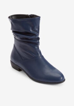 Wide Width Pointed Toe Booties
