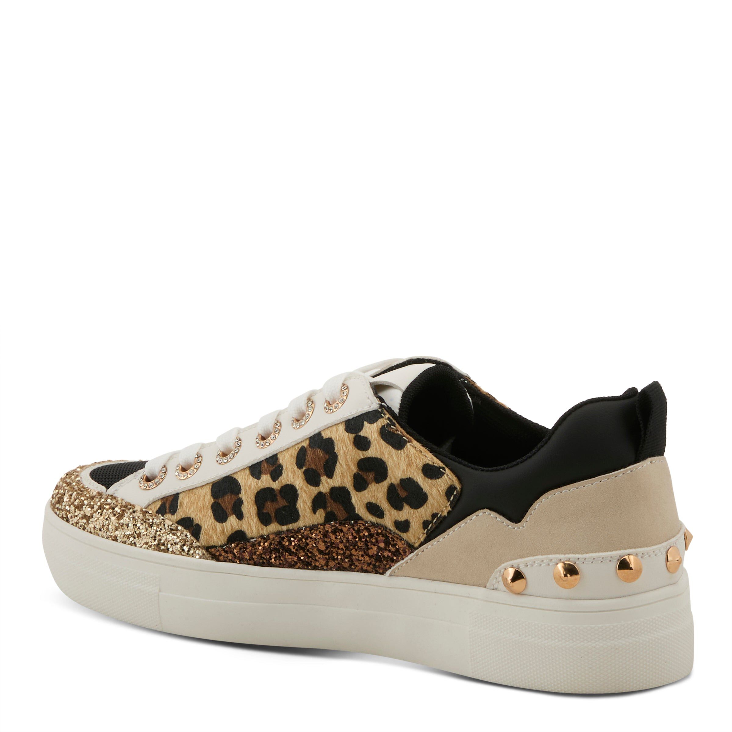 Gascar Fashion Sneaker, LEOPARD PRINT, alternate image number 7