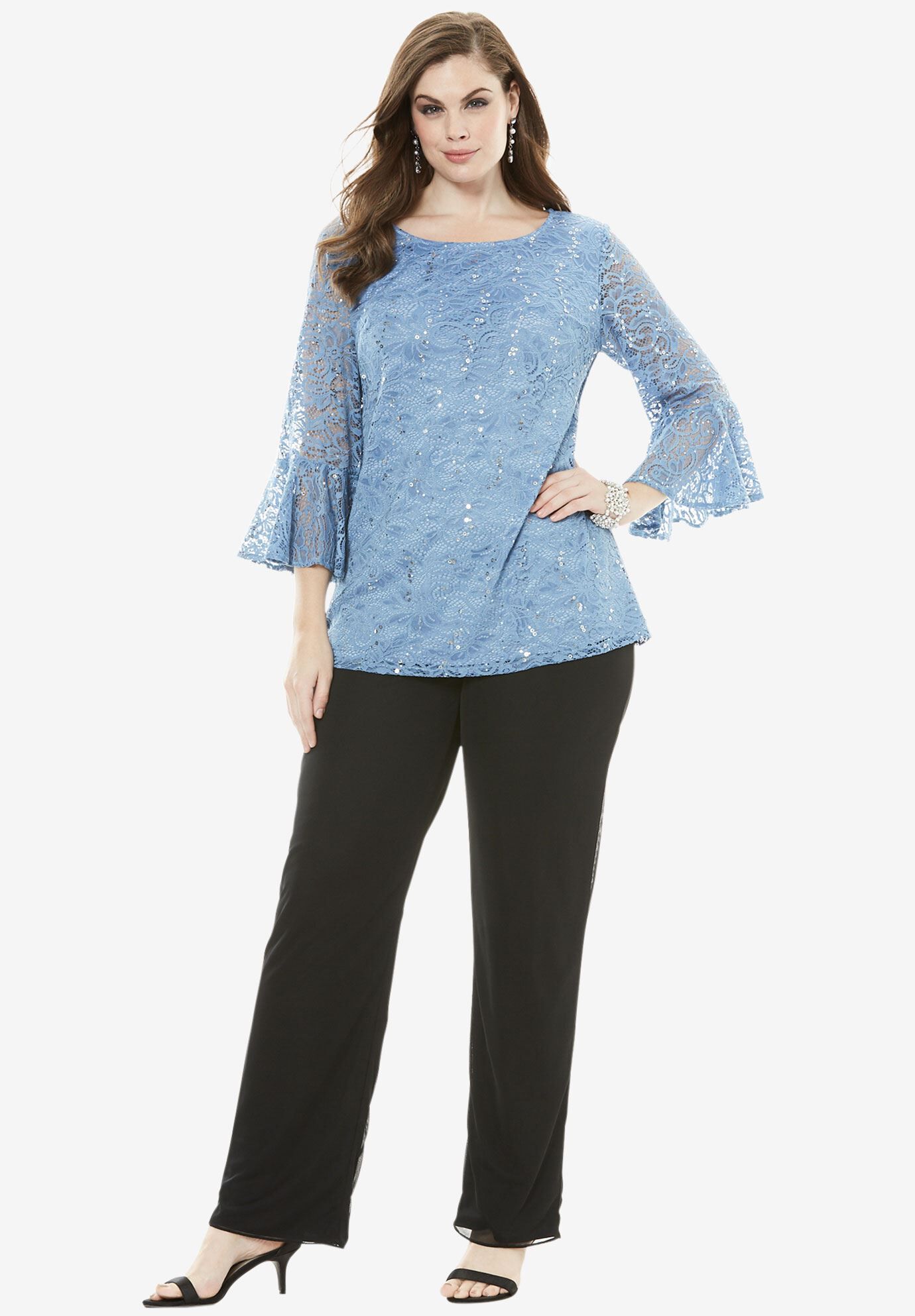 roamans dressy pant suits